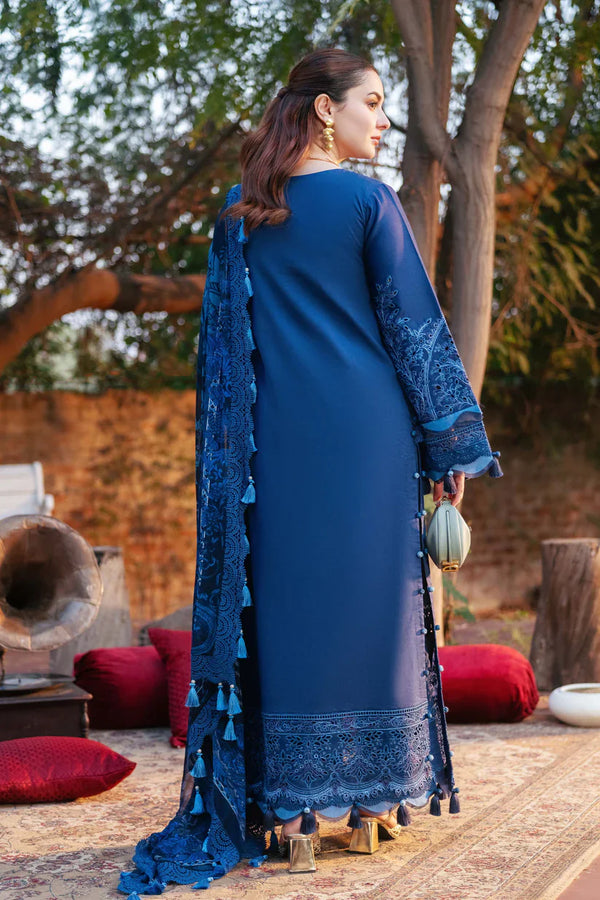 OMBRE DHANAK – 3 Piece Unstitched Winter Ensemble - RR2015