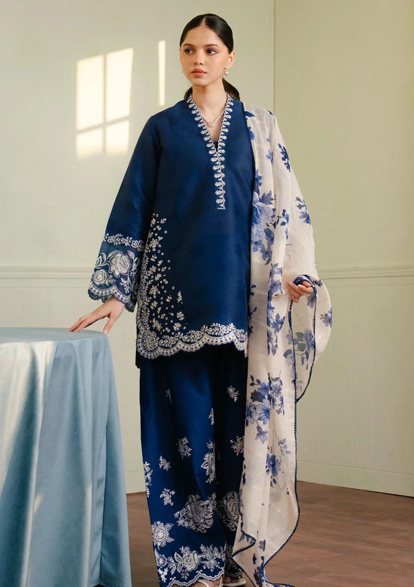 MEADOW-8B 3PC DHANAK - Unstitched Winter Collection