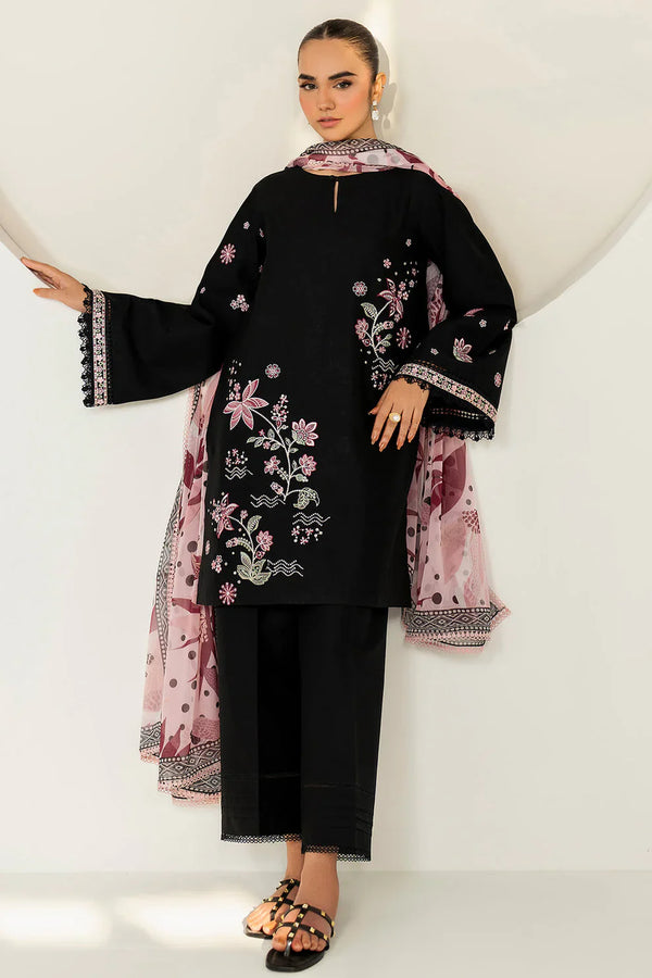 Farasha DHANAK 3PC - Unstitched Winter Collection - RR2012