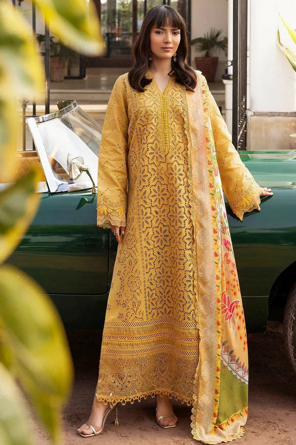 GENEVA DHANAK – 3 Piece Unstitched Winter Collection
