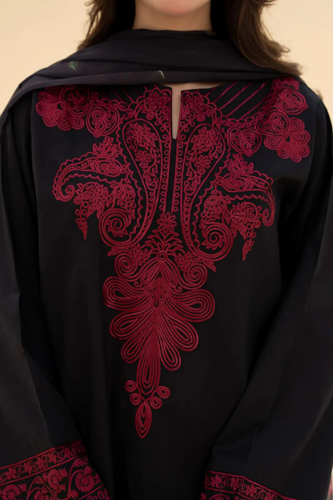Zaroon - Stylish 3 Piece Unstitched Dhanak Suit - RR2021