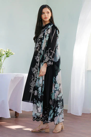 ECLAT-7B DHANAK – 3 Piece Unstitched Winter Ensemble