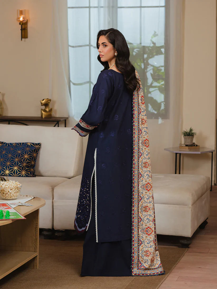 STELLA – Elegant 3 Piece Unstitched Winter Suit - RR2020