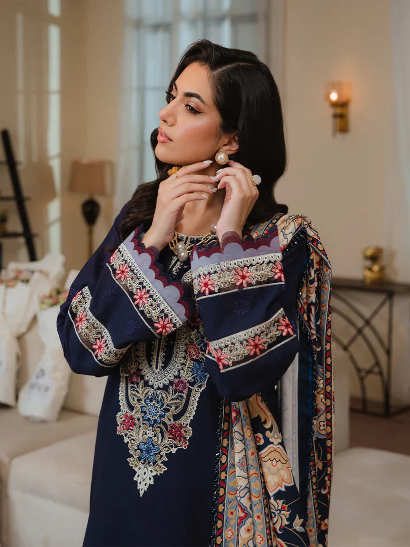 STELLA – Elegant 3 Piece Unstitched Winter Suit - RR2020