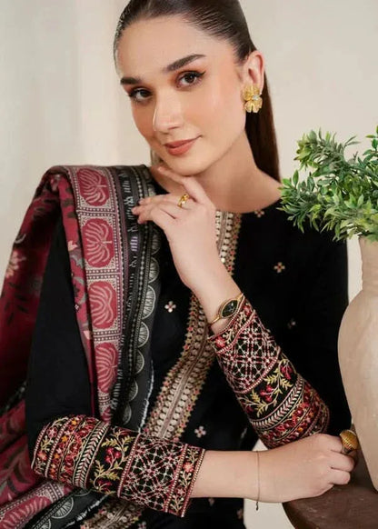 Bakhtawar – 3PC Embroidered Dhanak Suit – RR2028 - Rangrezza
