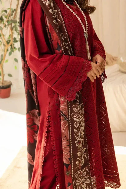 3 PC BORING EMBROIDERED DHANAK SUIT- RR2057 - Rangrezza