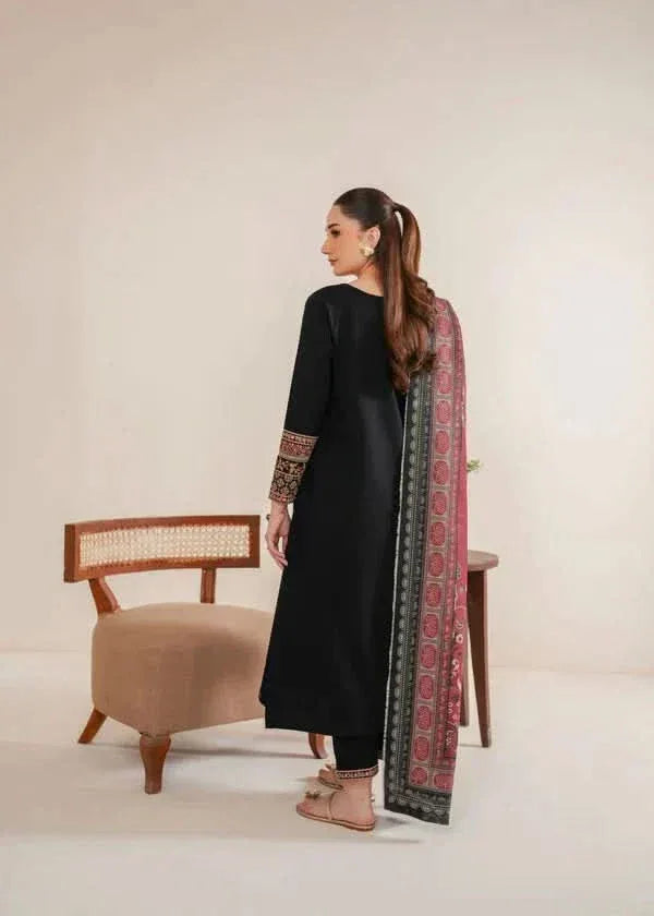 Bakhtawar – 3PC Embroidered Dhanak Suit – RR2028 - Rangrezza