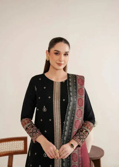 Bakhtawar – 3PC Embroidered Dhanak Suit – RR2028 - Rangrezza