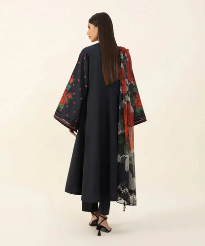 3 PC Unstitched Dhanak Suit – RR2030 - Rangrezza