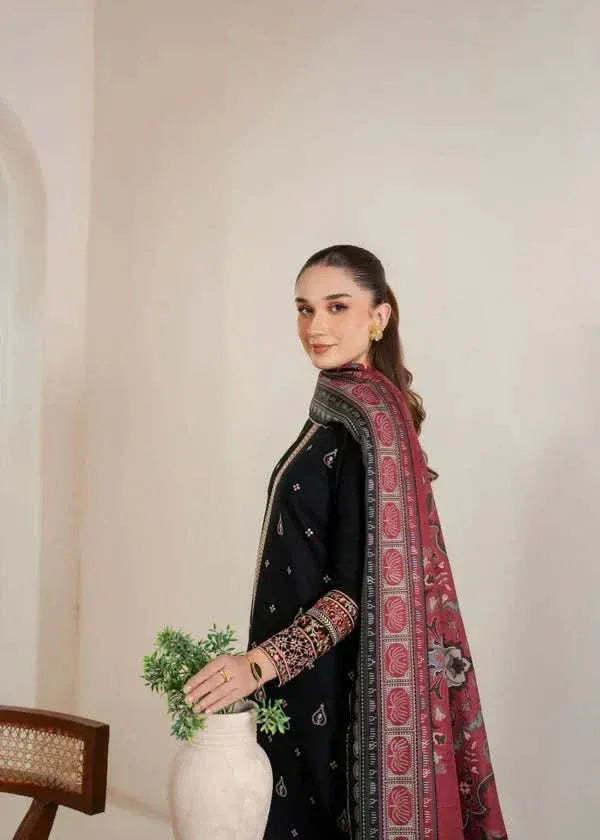 Bakhtawar – 3PC Embroidered Dhanak Suit – RR2028 - Rangrezza