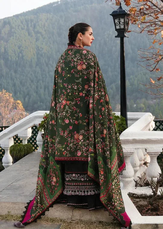 ZOBIA – 3 PC Embroidered Dhanak – RR2050 - Rangrezza