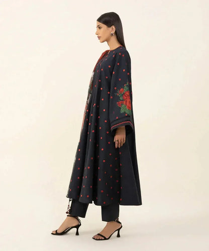 3 PC Unstitched Dhanak Suit – RR2030 - Rangrezza