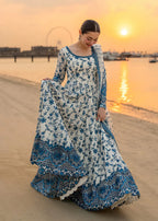 Faiza Saqlain - 3PC Luxury Lawn Embroidered Suit - RR-4050