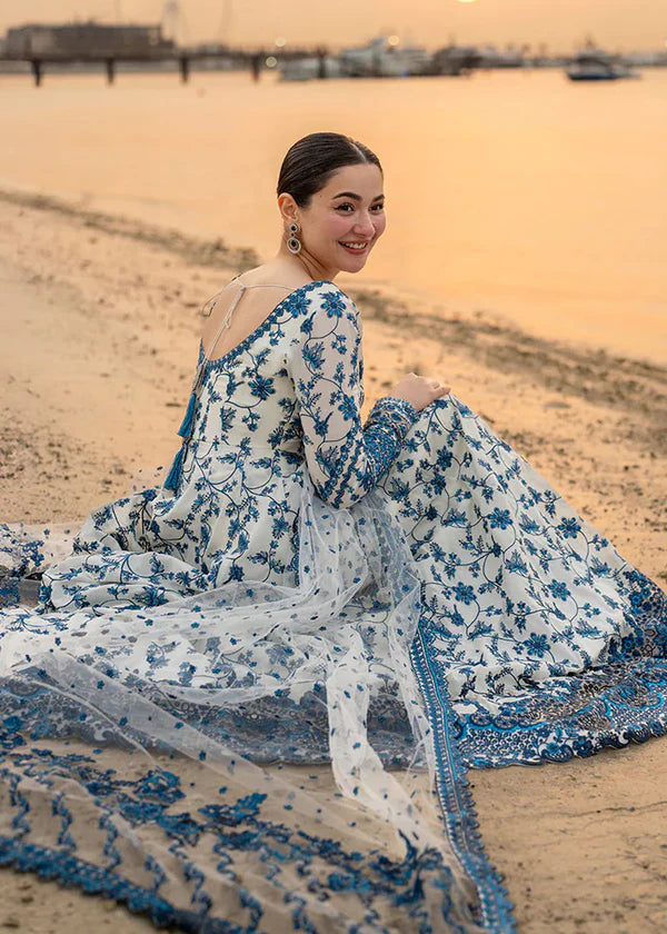 Faiza Saqlain - 3PC Luxury Lawn Embroidered Suit - RR-4050
