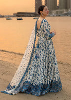 Faiza Saqlain - 3PC Luxury Lawn Embroidered Suit - RR-4050