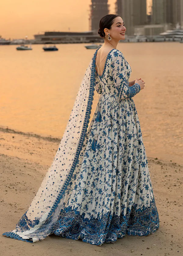 Faiza Saqlain - 3PC Luxury Lawn Embroidered Suit - RR-4050