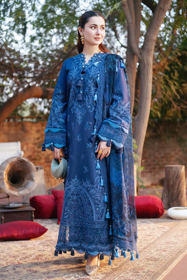 OMBRE DHANAK – 3 Piece Unstitched Winter Ensemble - RR2015
