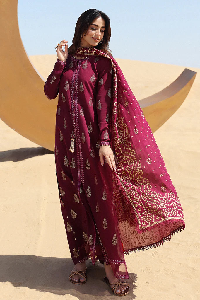 Crossstich - CRIMSON AURA - 3PC PRINTED LAWN SUIT - RR3065