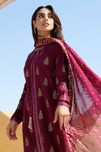Crossstich - CRIMSON AURA - 3PC PRINTED LAWN SUIT - RR3065