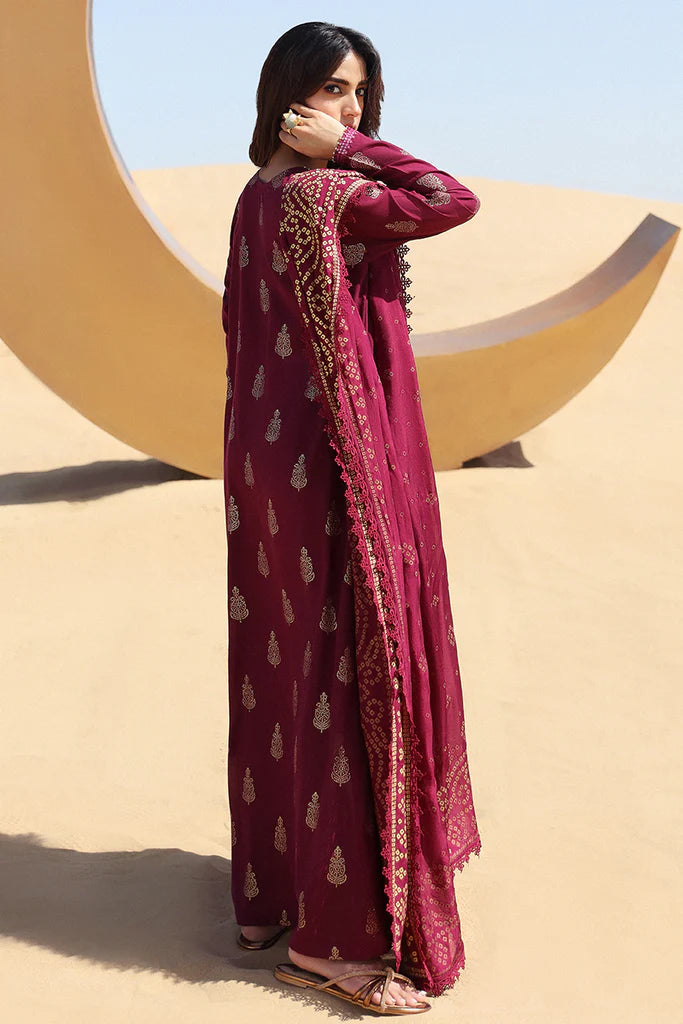 Crossstich - CRIMSON AURA - 3PC PRINTED LAWN SUIT - RR3065