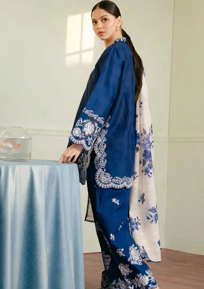 MEADOW-8B 3PC DHANAK - Unstitched Winter Collection