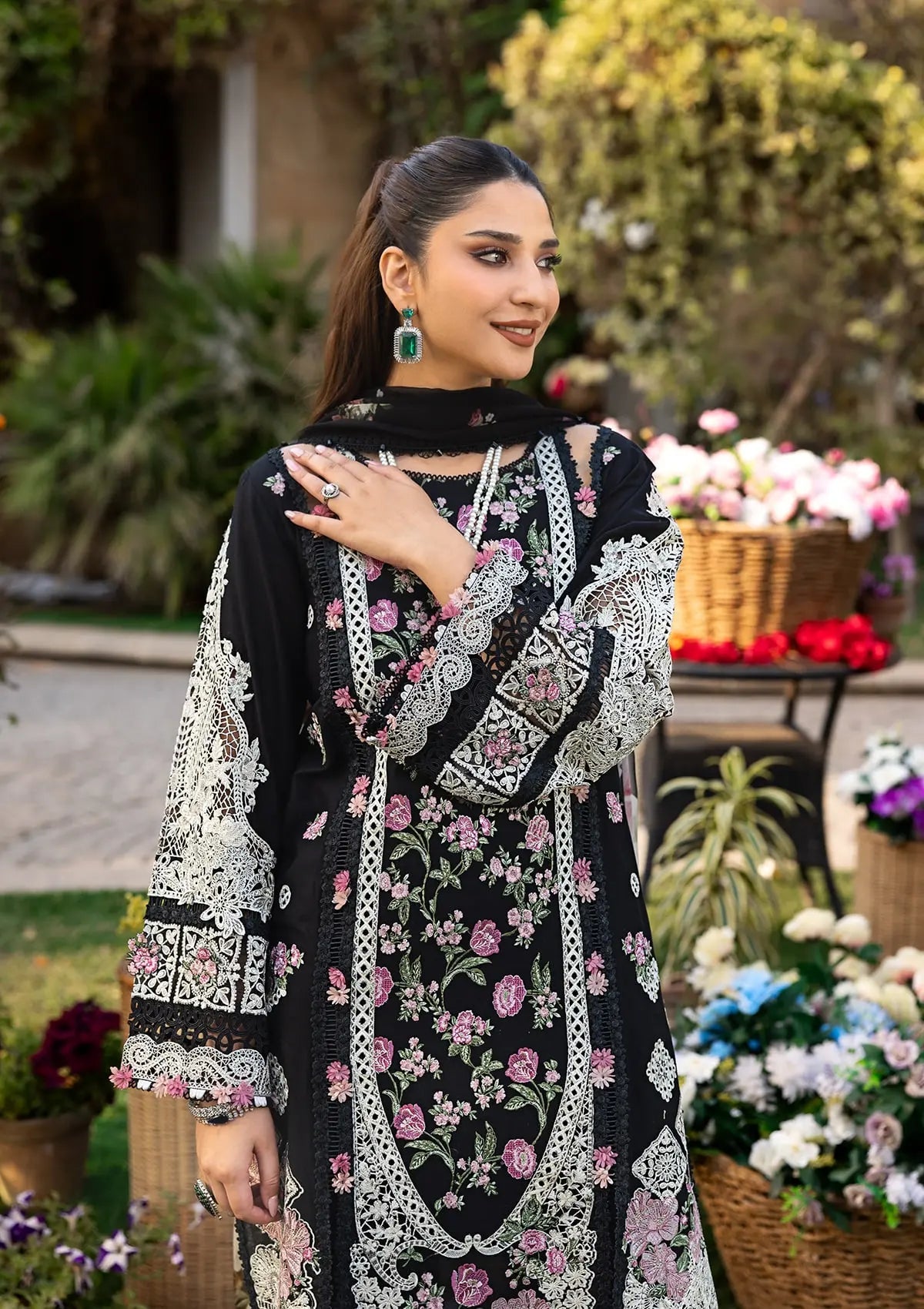 ELAF Summer Collection '26 | 3PC Luxury Embroidered Lawn - RR-4053