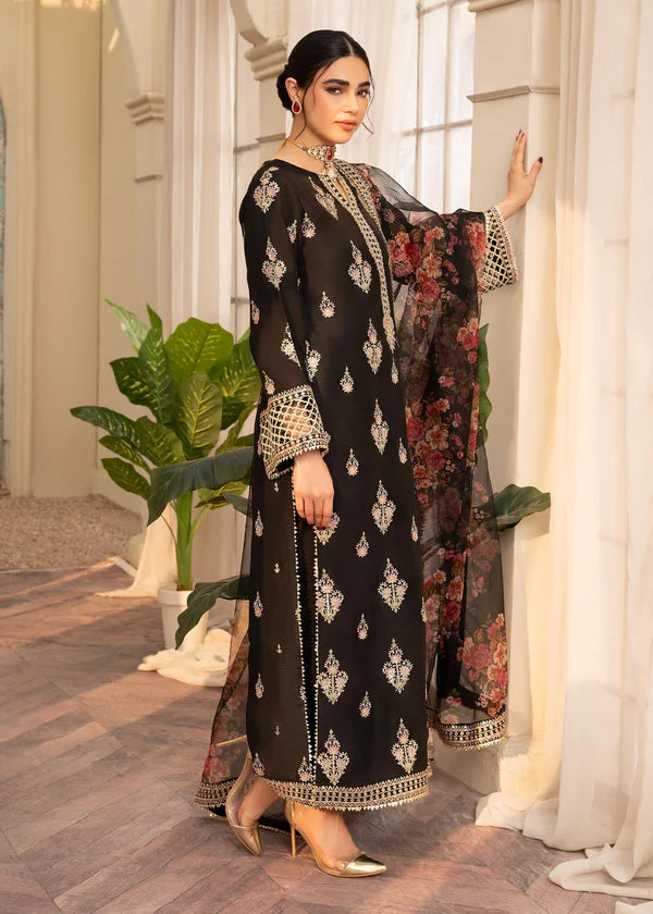 Nureh Luxury Summer Collection 2026 | 3 Piece Embroidered Lawn | RR3082