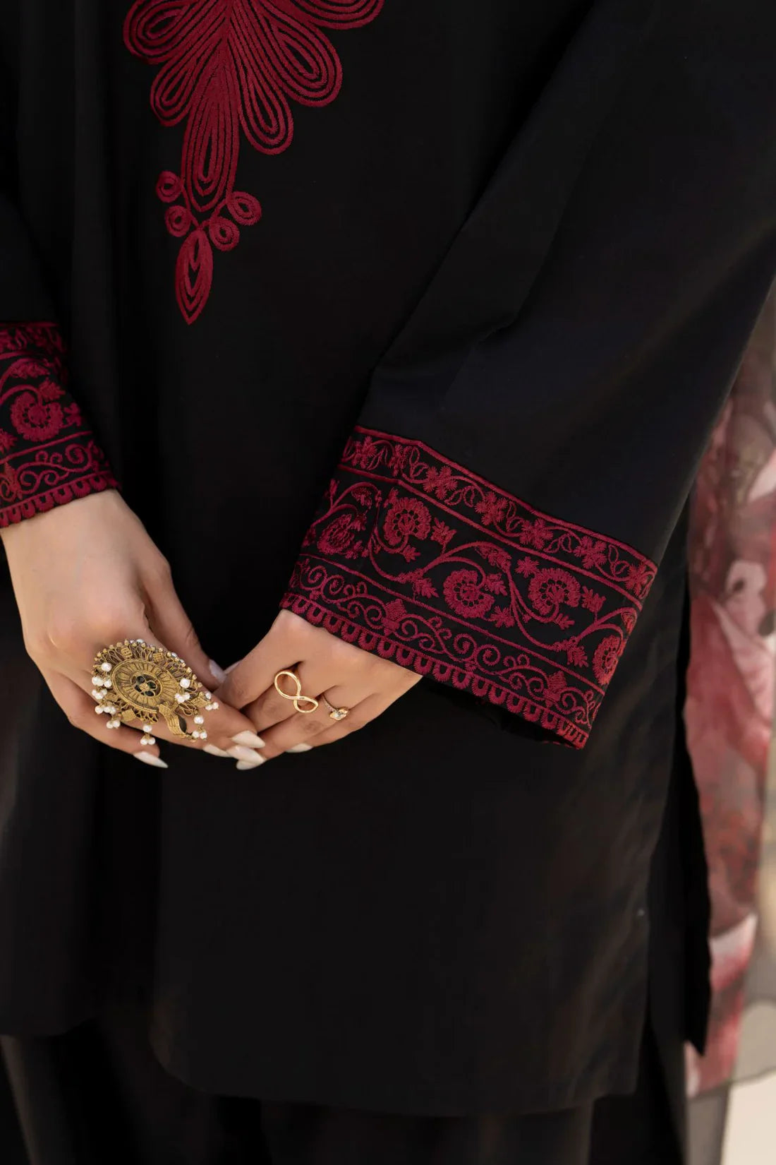 Zaroon - Stylish 3 Piece Unstitched Dhanak Suit - RR2021