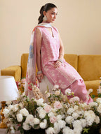 Mahnur Summer Collection '26 | 3PC Luxury Embroidered Lawn - RR-4054