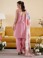 Mahnur Summer Collection '26 | 3PC Luxury Embroidered Lawn - RR-4054
