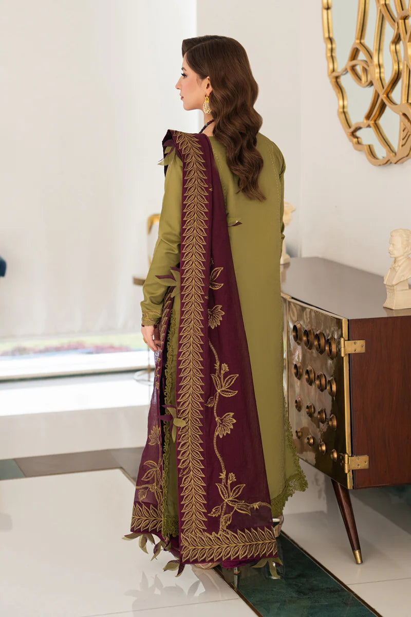 Rangrasiya - Premium 3Pc Embroidered Lawn - RR3063