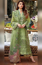 ELAF - 3PC Luxury Lawn Embroidered Suit - RR-4033