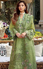 ELAF - 3PC Luxury Lawn Embroidered Suit - RR-4033