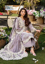 ELAF  - 3PC Lawn Embroidered Suit - RR-4025