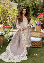 ELAF  - 3PC Lawn Embroidered Suit - RR-4025