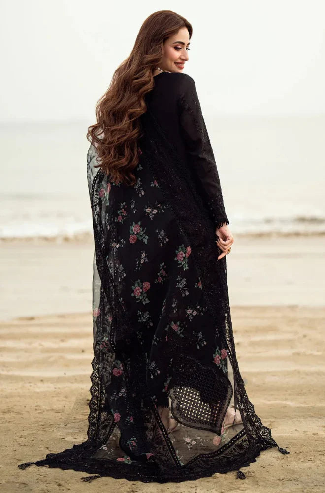 Nureh  - 3PC Lawn Embroidered Suit - RR-4030