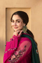 Saira Rizwan- 3PC Luxury Lawn Embroidered Suit - RR-4023