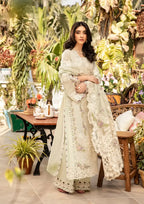 ELAF  - 3PC Luxury Lawn Embroidered Suit - RR-4018