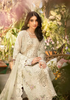 ELAF  - 3PC Luxury Lawn Embroidered Suit - RR-4018
