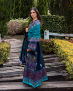 Mushq - 3PC Luxury Lawn Embroidered Suit - RR-4005
