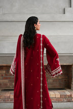 ZAIB - 3PC Luxury Lawn Embroidered Suit - RR-4047