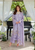 ELAF - 3PC Luxury Lawn Embroidered Suit - RR-4017