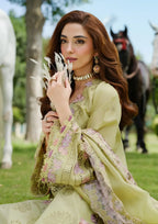 ELAF  - 3PC Luxury Lawn Embroidered Suit - RR-4020