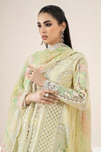 Maria.B - 3PC Luxury Lawn Embroidered Suit - RR-4021