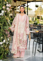 ELAF - 3PC Luxury Lawn Embroidered Suit - RR-4038