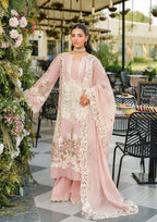 ELAF - 3PC Luxury Lawn Embroidered Suit - RR-4038