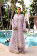 Akbar Aslam - 3PC Luxury Lawn Embroidered Suit - RR-4041