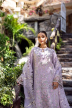 Akbar Aslam - 3PC Luxury Lawn Embroidered Suit - RR-4041