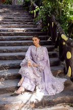 Akbar Aslam - 3PC Luxury Lawn Embroidered Suit - RR-4041