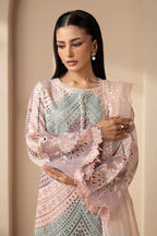 MARIA.B - 3PC Luxury Lawn Embroidered Suit - RR-4042